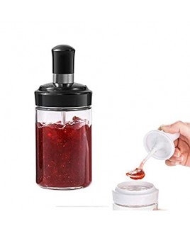 Transparent glass storage jar Transparent glass storage jar